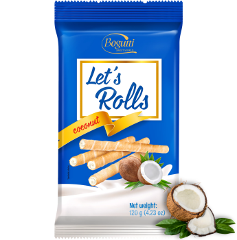 Bogutti - Let’s Rolls Coconut 120g